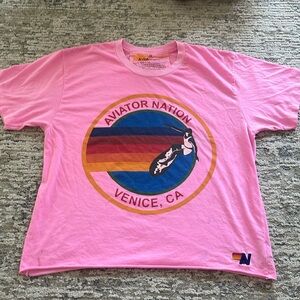 Aviator Nation Signature Boyfriend Tee
